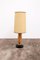 Brutalist Table Lamp Marble & Glass, 1960, Image 11