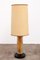 Brutalist Table Lamp Marble & Glass, 1960, Image 1