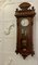 Antique Victorian Quality Carved Oak Vienna Wall Clock, 1860 2