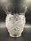 Art Deco Frosted Glass Vase with Thistle Motif from Verlys, France, 1930s 3