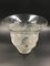 Jarrón Art Déco de vidrio esmerilado con motivo de cardo de Verlys, Francia, años 30, Imagen 2