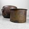 Antique Hibachi with Wooden Box, Japan, 1920s, Set of 2 8