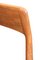 Chairs in Teak and Leather by Henning Kjærnulf for KS Møbler, 1960s, Set of 6, Image 7