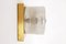 Vintage Space Cube Wall Lamp in Ice Glass from Peill & Putzler, 1960 4