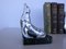 Chromed Metal Seal Bookends, 1930s, Set of 2 3