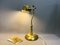 Portuguese Brass Bankers Table Lamp, 1940s 10