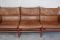 Vintage Kontiki 3-Seater Leather Sofa by Arne Norell 4