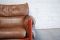 Vintage Kontiki 3-Seater Leather Sofa by Arne Norell 10