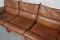 Vintage Kontiki 3-Seater Leather Sofa by Arne Norell 5