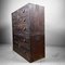 Japanese Traditional Tansu Chests of Drawers, 1920s, Set of 2, Image 10