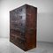 Japanese Traditional Tansu Chests of Drawers, 1920s, Set of 2 5