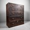 Japanese Traditional Tansu Chests of Drawers, 1920s, Set of 2 1