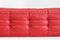 Red Leather Togo 3-Seater Sofa by Michel Ducaroy for Ligne Roset 8