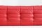 Red Leather Togo 3-Seater Sofa by Michel Ducaroy for Ligne Roset, Image 8