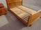 Solid Walnut Bed, 1930s 9