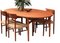 Danish Chairs in Teak with Wicker Seat, 1960s, Set of 4, Image 17