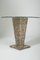 Marble and Glass Console Table, 1970s, Image 7