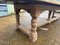 Bleached Oak Farmhouse Dining Table, 1930s, Image 6