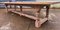 Bleached Oak Farmhouse Dining Table, 1930s, Image 20