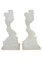 Art Deco Opalescent Glass Nude Female Candleholders by René Lalique, 1920s, Set of 2, Image 1