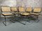 S32 Cantilever Chairs with Viennese Braid by Marcel Breuer for Thonet, 1985, Set of 5 1