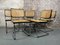 S32 Cantilever Chairs with Viennese Braid by Marcel Breuer for Thonet, 1985, Set of 5 4