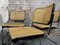 S32 Cantilever Chairs with Viennese Braid by Marcel Breuer for Thonet, 1985, Set of 5, Image 7
