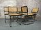 S32 Cantilever Chairs with Viennese Braid by Marcel Breuer for Thonet, 1985, Set of 5 9