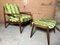 Teak Easy Chair & Pouf by Grete Jalk for France & Søn / France & Daverkosen, Denmark, 1950s, Set of 2, Image 1