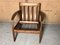 Teak Easy Chair & Pouf by Grete Jalk for France & Søn / France & Daverkosen, Denmark, 1950s, Set of 2, Image 13