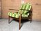 Teak Easy Chair & Pouf by Grete Jalk for France & Søn / France & Daverkosen, Denmark, 1950s, Set of 2 3