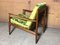 Teak Easy Chair & Pouf by Grete Jalk for France & Søn / France & Daverkosen, Denmark, 1950s, Set of 2 6