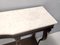 Vintage Neoclassical Console with Carrara Marble Top, Italy, 1950s 11