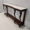 Vintage Neoclassical Console with Carrara Marble Top, Italy, 1950s, Image 6