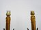 Italian Bronze & Enamelled Wood Table Lamps, 1950s, Set of 2 6