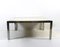 Vintage Couchtisch aus Stahl & Pergament, 1970er 5