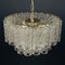 Mid-Century Murano Glass Tronchi Chandelier by Toni Zuccheri for Venini, Italy, 1960s 8