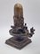 Lingam-Skulptur aus Bronze, 1800er 4