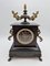 Reloj francés de finales del 800 de mármol negro, Bélgica, Imagen 1