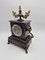 French Clock in Black Belgian Marble, Late 1800s 2