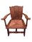 Brutalist Wabi Sabi Oak Rush Lounge Chairs, Set of 2 2