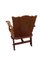 Brutalist Wabi Sabi Oak Rush Lounge Chairs, Set of 2 6