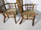 Spanish Rattan Armchairs, 1970s, Set of 2 9