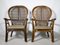 Spanish Rattan Armchairs, 1970s, Set of 2 1