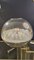 Lámpara era espacial de cristal de Murano, años 70, Imagen 8