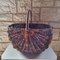 Vintage Wicker Basket, 1950s, Image 4