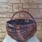 Vintage Wicker Basket, 1950s 1