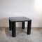 Schwarz lackierter Holz & Stoff Spieltisch mit drehbaren Beinen von Pierluigi Molinari für Pozzi, Italien 5