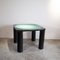 Schwarz lackierter Holz & Stoff Spieltisch mit drehbaren Beinen von Pierluigi Molinari für Pozzi, Italien 3