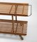 Mid-Century Alpine Style Pine Slatted Trolley Table, 1950 5